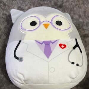 Dr.Hoot Squishmallow Doctor Owl Plush